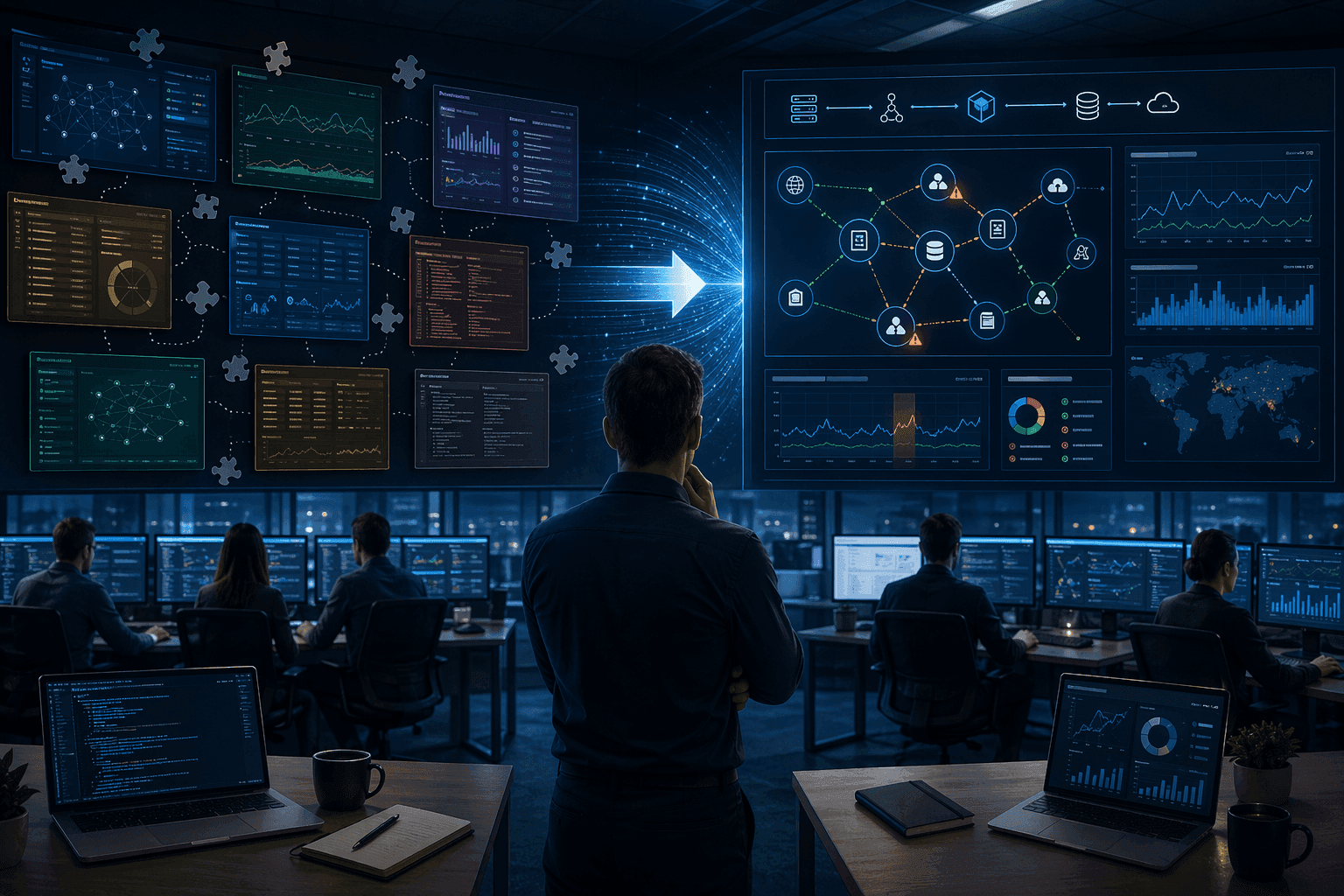 monitoring infrastruktury bez widoczności operacyjnej