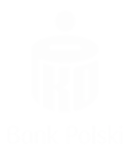 Bank Polski logo biale